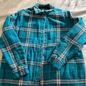 Duluth quilted flannel shirt. Women XL